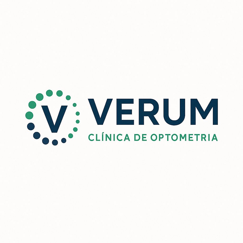 Logotipo da Clínica Verum — Clínica de Optometria